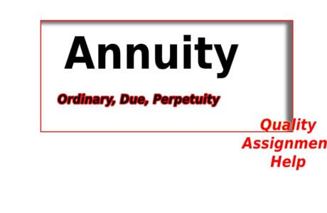 Annuity details calculations using excel