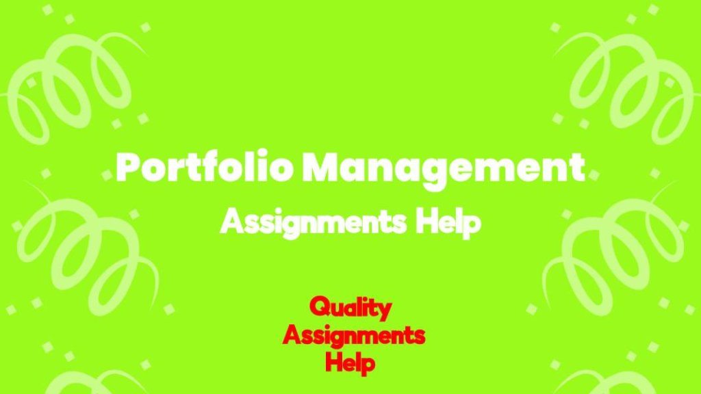 Portfolio-management-Assignment-Help