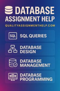 Database design and assignment help