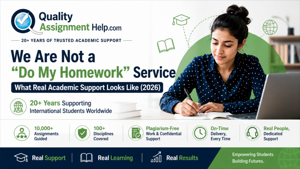 Online assignment support for students