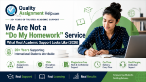 Online assignment support for students